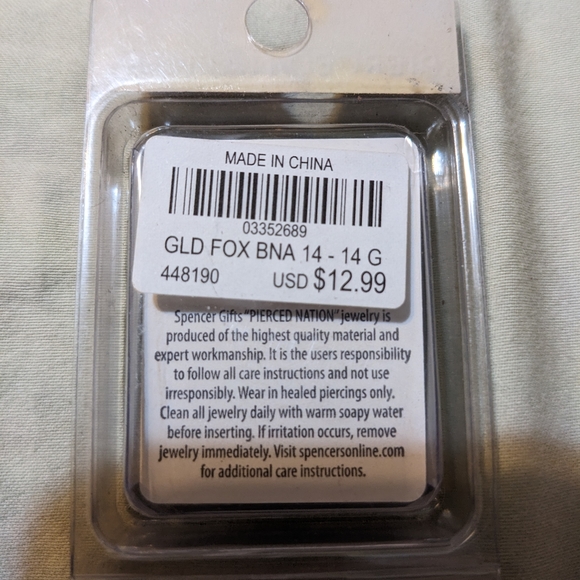 Belly button ring - Picture 2 of 2